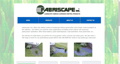 Desktop Screenshot of fabriscape.com